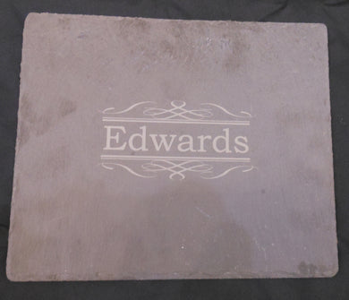 PERSONALIZED SLATE CHEESE BOARD