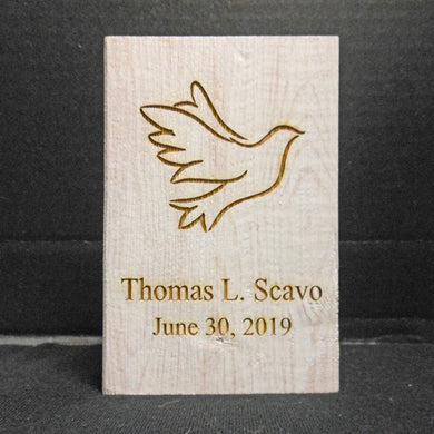 PERSONALIZED WHITE BLOCK