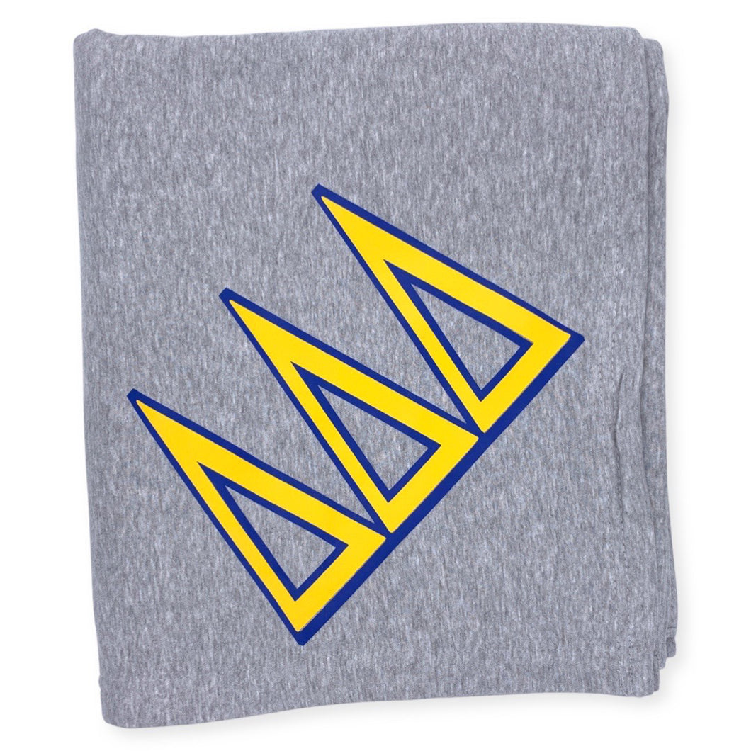 DELTA DELTA DELTA TWO COLOR BLANKET