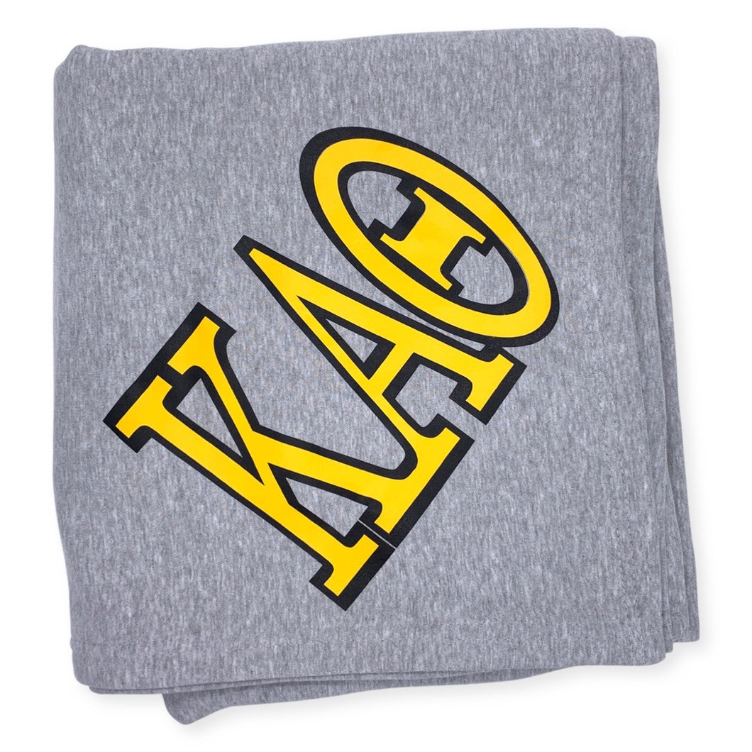 KAPPA ALPHA THETA TWO COLOR BLANKET