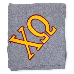 CHI OMEGA TWO COLOR BLANKET